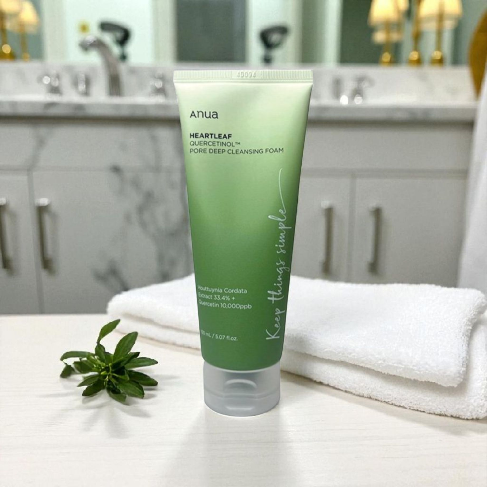 Anua Heartleaf Quercetinol Pore Deep Cleansing Foam 150ml