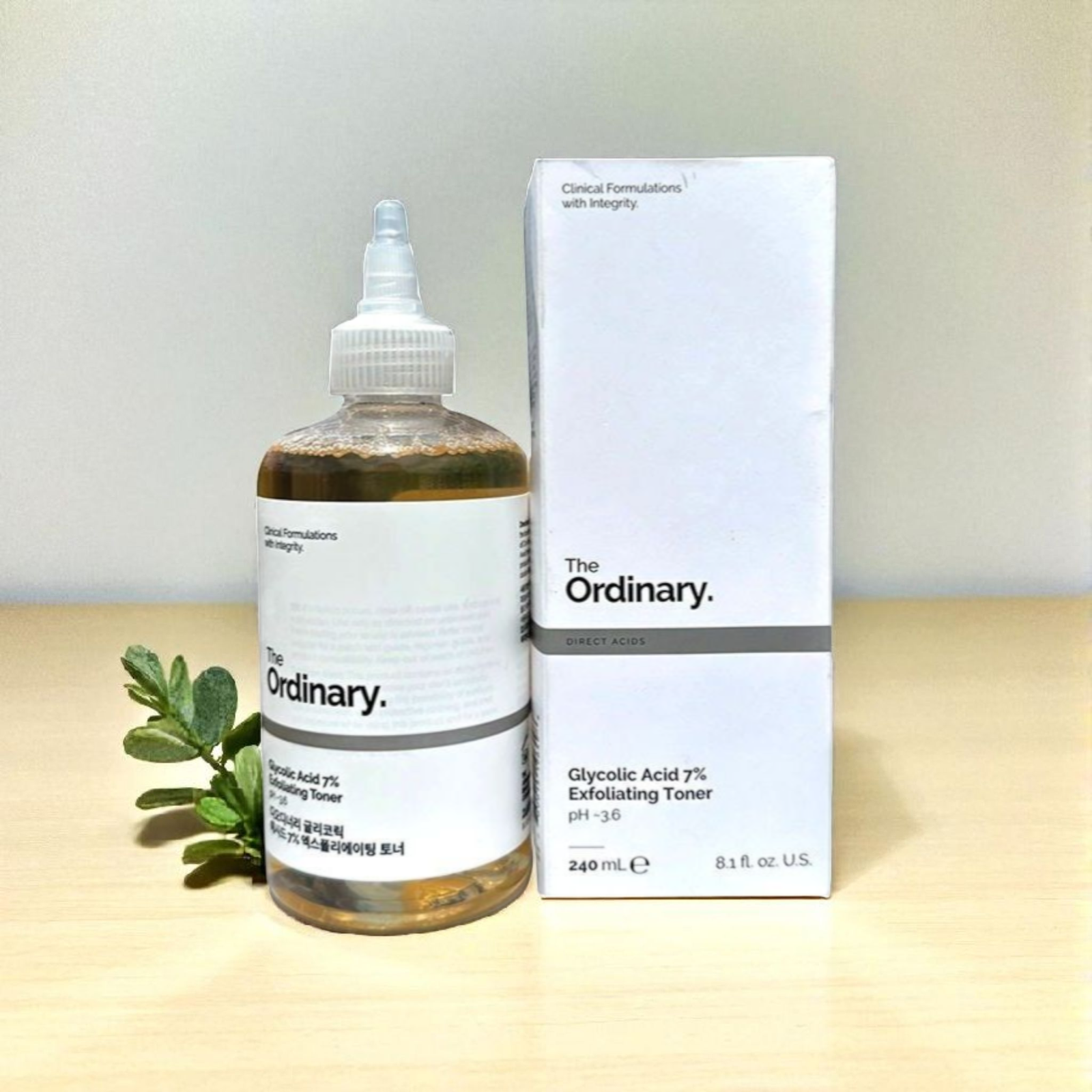 The Ordinary Glycolic Acid 7% Exfoliating Toner 240 ml