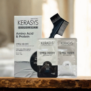 Kerasys Amino Acid & Protein Permanent Hair Color – NATURAL BLACK