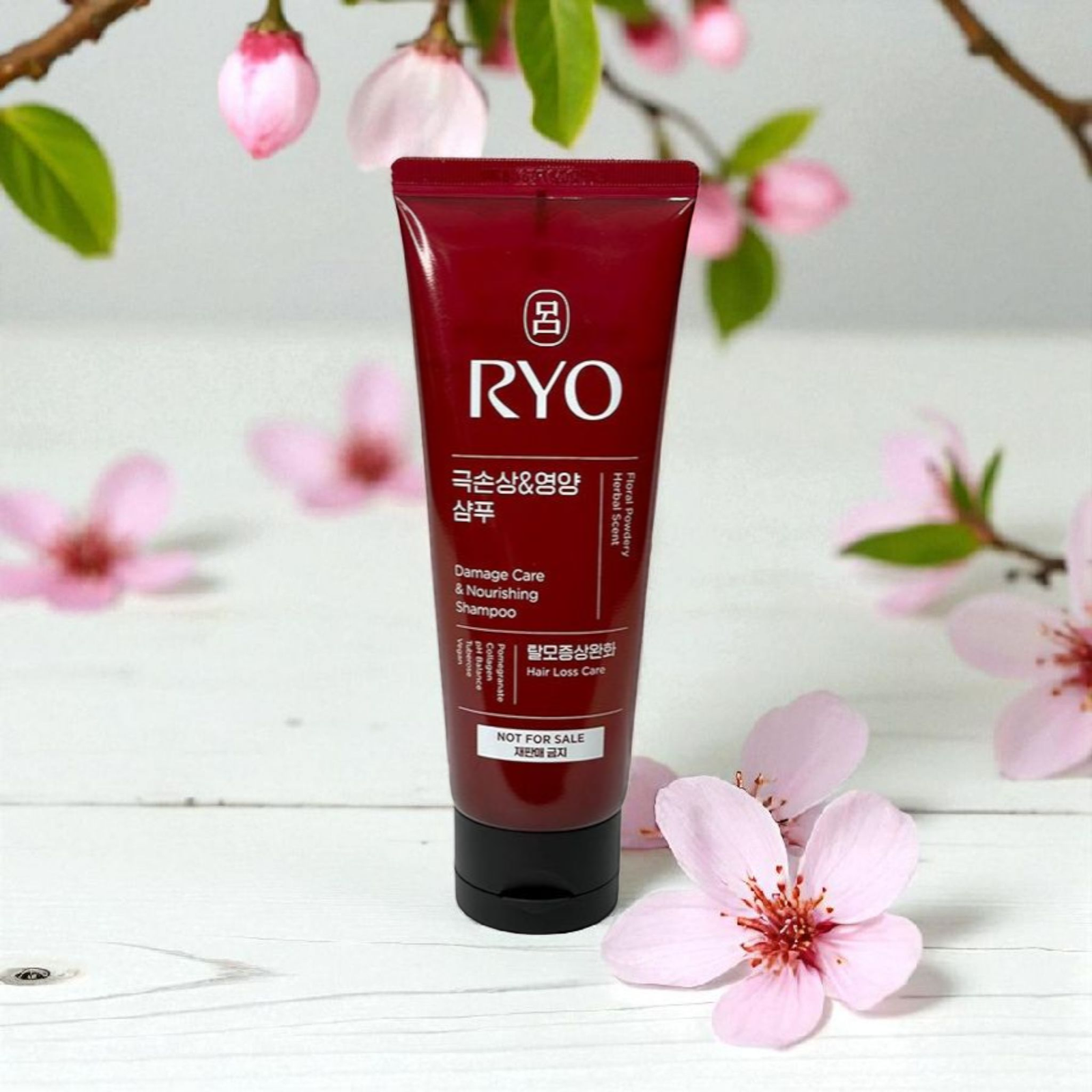 Ryo Damage Care & Nourishing Shampoo – Floral Powdery Herbal Scent 112 ml