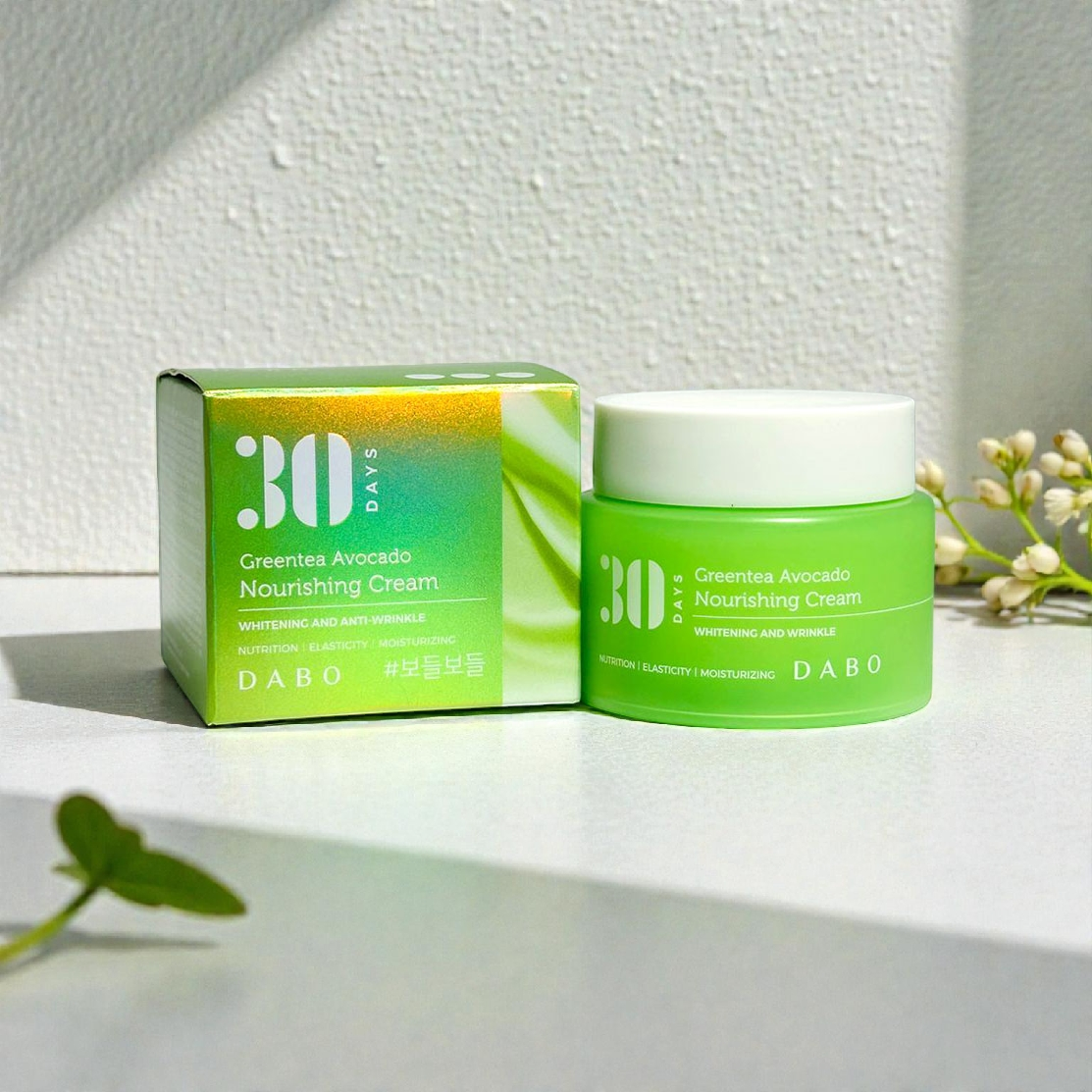 Dabo 30 Days Greentea Avocado Nourishing Cream 100 ml