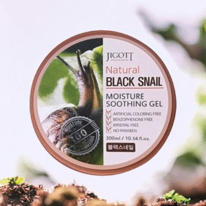 Jigott Natural Black Snail Moisture Soothing Gel 300 ml