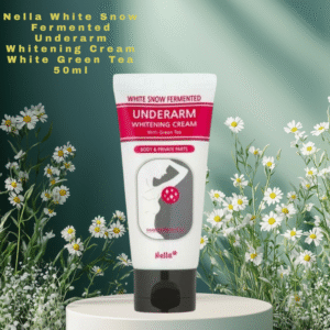 Nella White Snow Fermented Underarm Whitening Cream White Green Tea 50ml